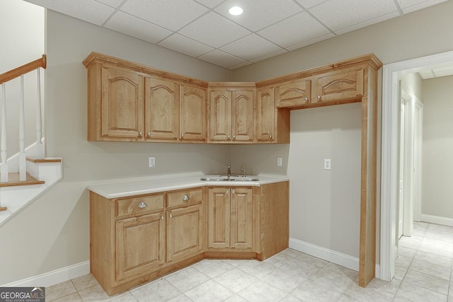 kitchen featuring sink