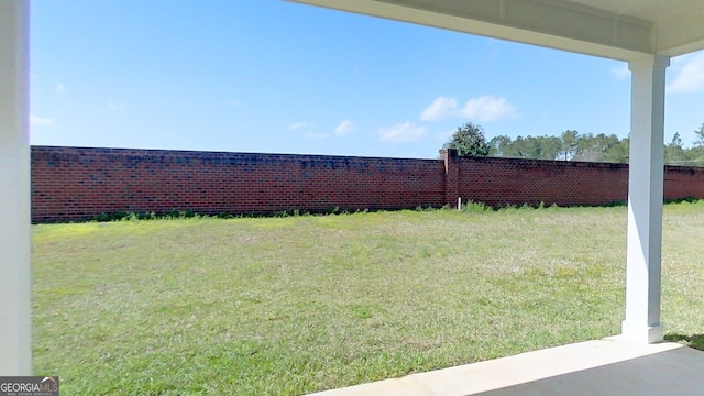 1013 Syrup Mill Creek Ln, Cairo, GA 39828 - view of yard with fence