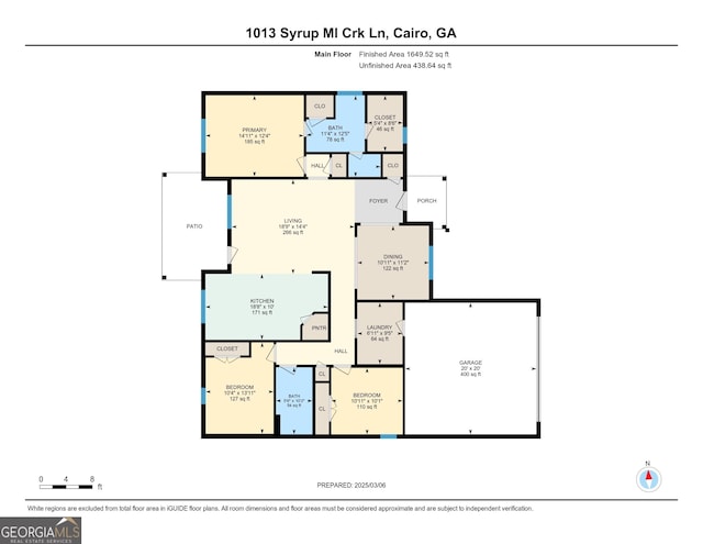 1013 Syrup Mill Creek Ln, Cairo, GA 39828 - floor plan