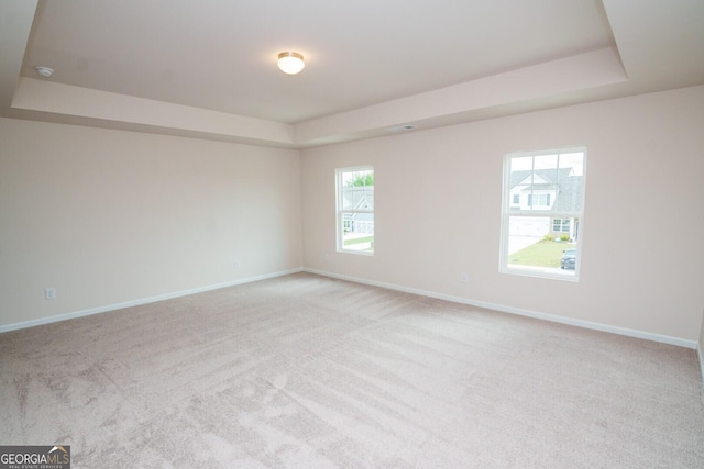 28 Russet Way Lot 60, Newnan, GA 30263 - empty room with a raised ceiling and light colored carpet