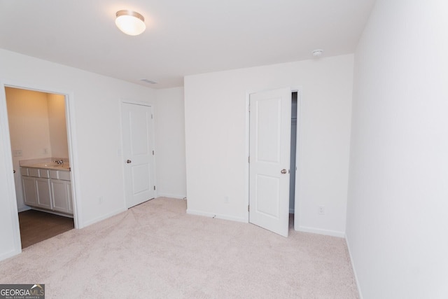 28 Russet Way Lot 60, Newnan, GA 30263 - unfurnished bedroom with carpet flooring, baseboards, and a sink