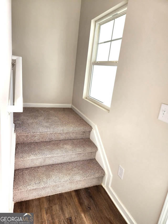 28 Russet Way Lot 60, Newnan, GA 30263 - stairs with baseboards