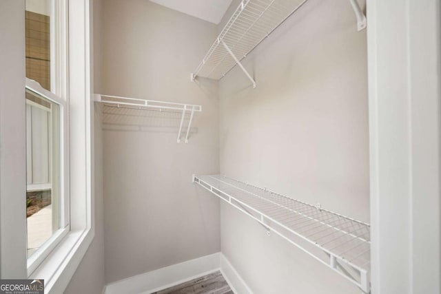 220 Autumn Brook Dr, Canton, GA 30115 - spacious closet with wood finished floors