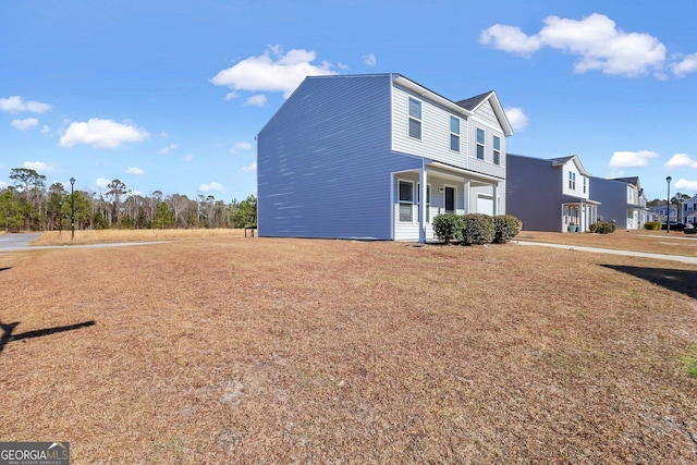 view of home's exterior