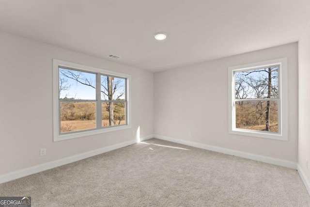5721 Brickhampton Ct, Clermont, GA 30527 - carpeted spare room with baseboards and recessed lighting