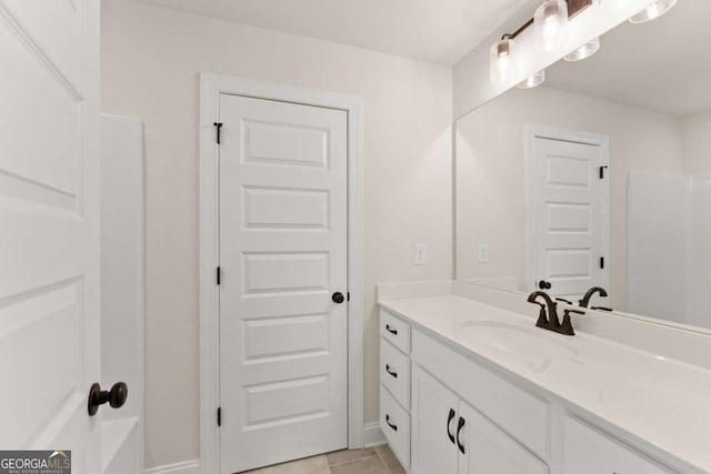 5721 Brickhampton Ct, Clermont, GA 30527 - bathroom with vanity and tile patterned flooring