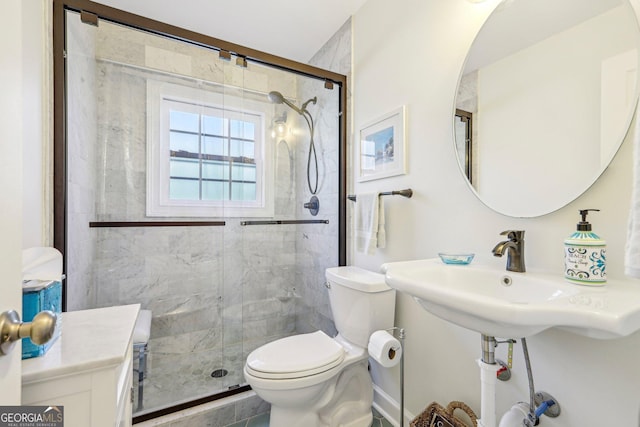 885 Briarcliff Rd NE Unit 21, Atlanta, GA 30306 - full bath featuring toilet and a stall shower