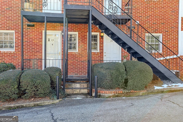 885 Briarcliff Rd NE Unit 21, Atlanta, GA 30306 - doorway to property featuring brick siding