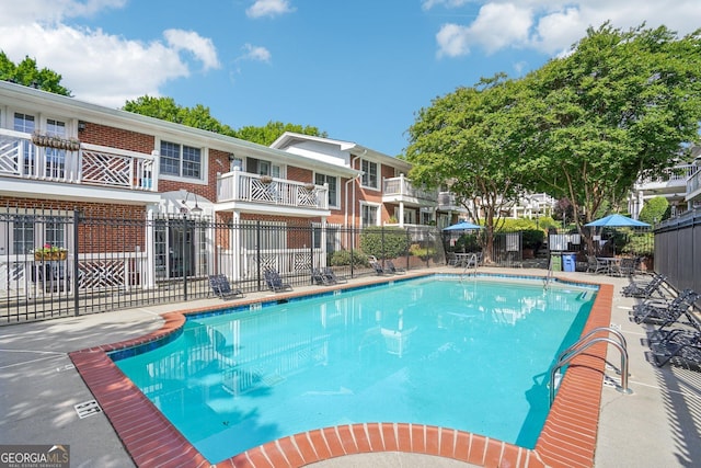 885 Briarcliff Rd NE Unit 21, Atlanta, GA 30306 - community pool featuring fence