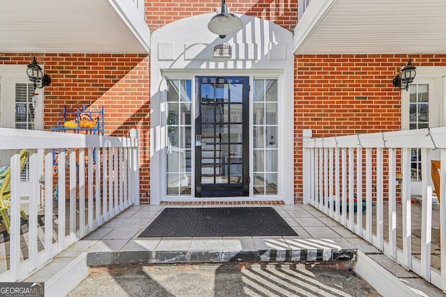 885 Briarcliff Rd NE Unit 21, Atlanta, GA 30306 - view of exterior entry featuring brick siding