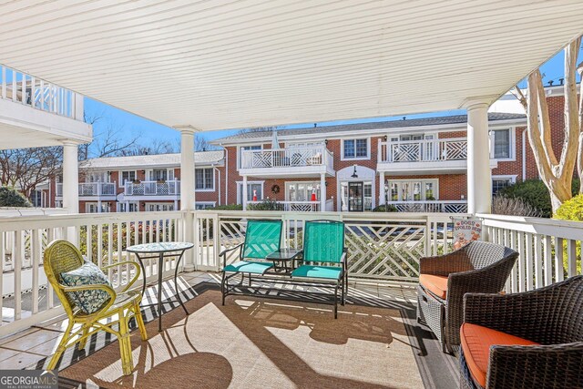 885 Briarcliff Rd NE Unit 21, Atlanta, GA 30306 - view of balcony