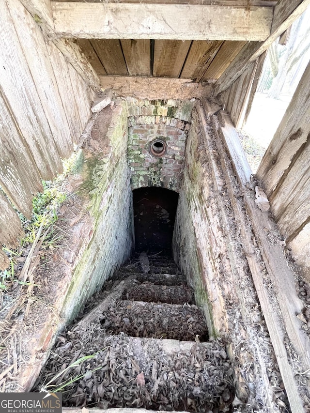 view of stairs