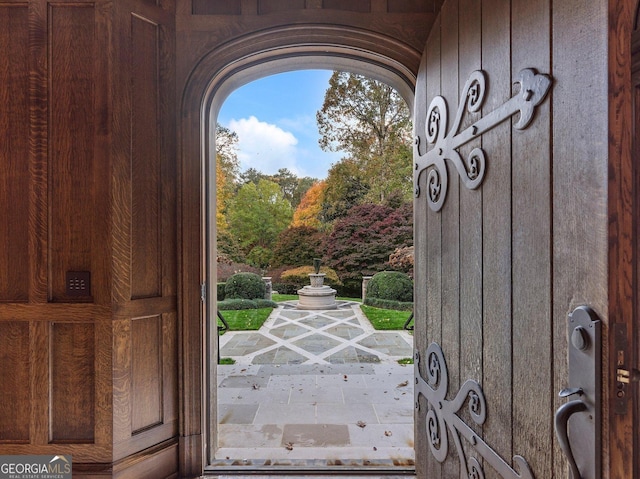 view of entryway