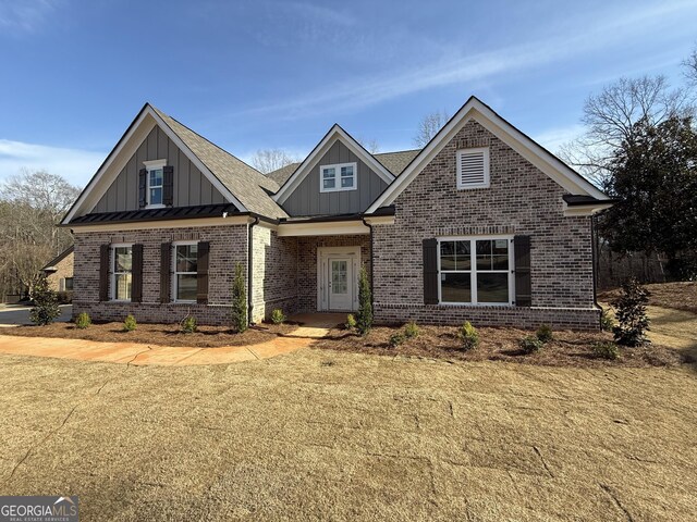 exterior space featuring a garage