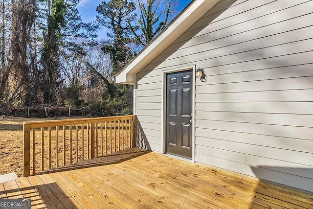 view of deck