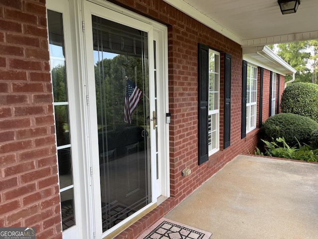 view of property entrance