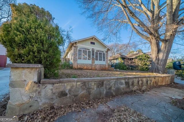 view of front of house