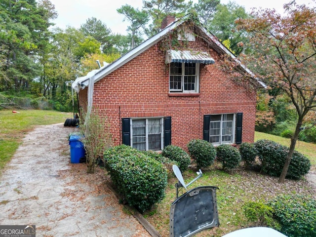 view of side of home