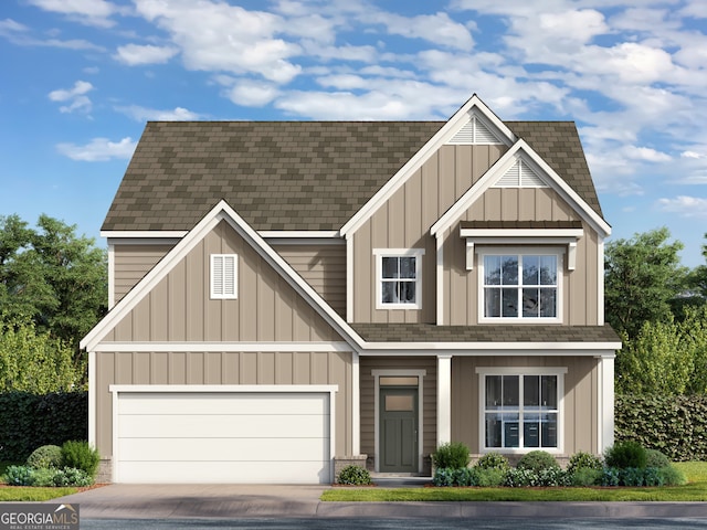 42 Parkview Dr, Dallas, GA 30157 - view of front of property featuring a garage