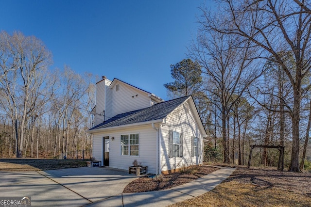 view of property exterior