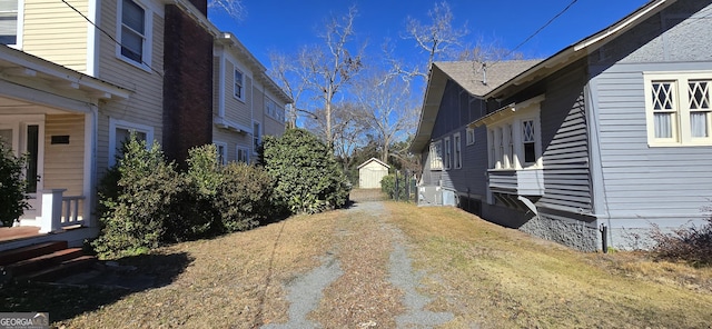 view of property exterior