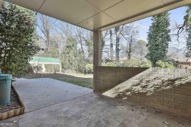 view of patio / terrace