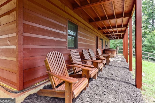 view of patio