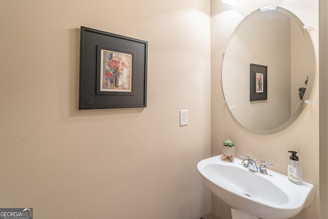 bathroom with sink