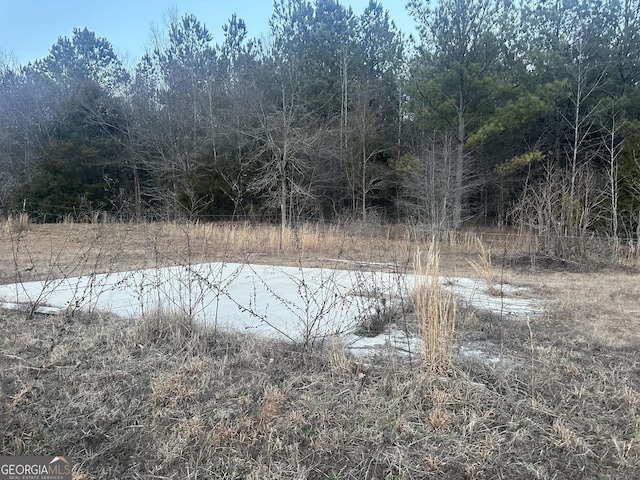 view of nature featuring a water view