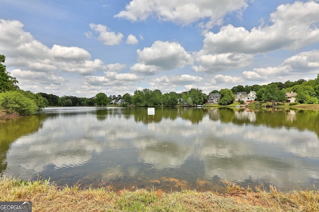 property view of water