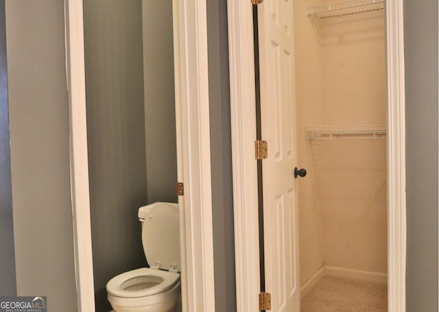 bathroom with toilet