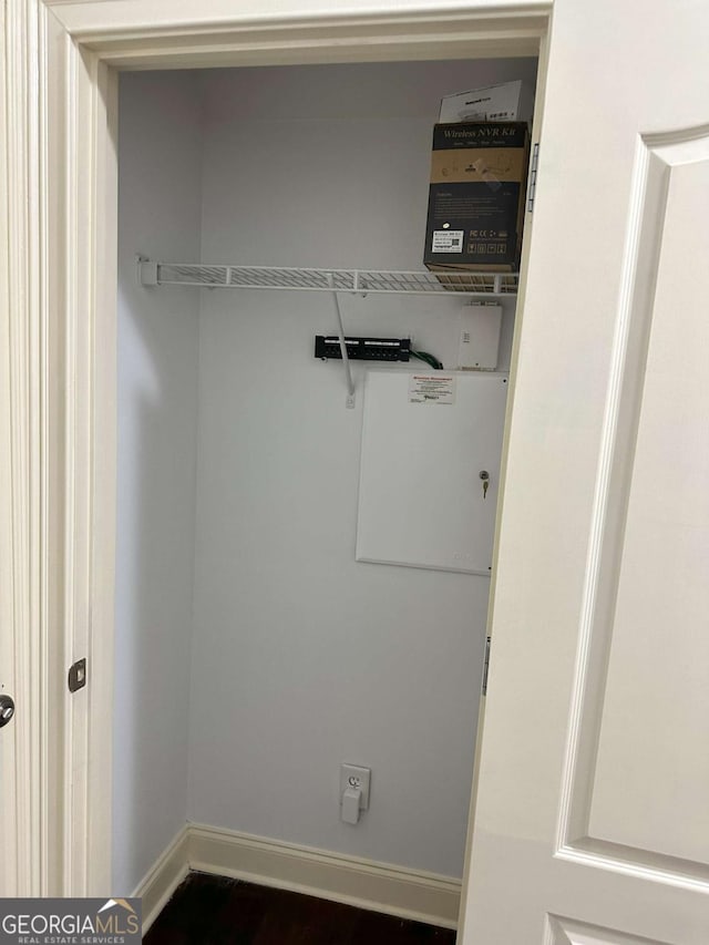 view of closet