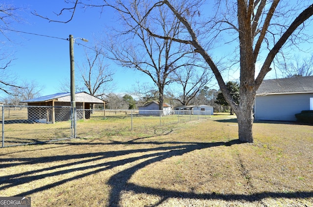 view of yard