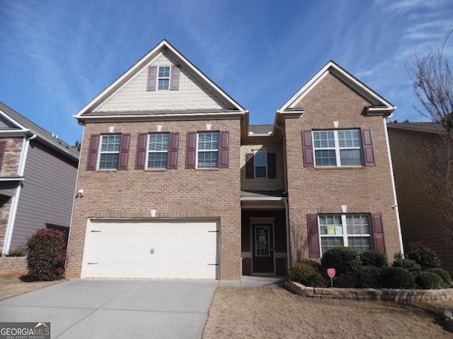 1340 Napa Valley Dr, Lawrenceville, GA 30045 - view of front facade featuring a garage