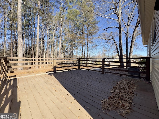 view of deck