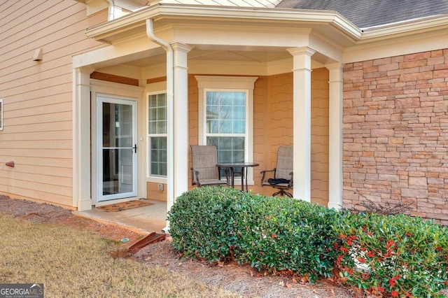 view of property entrance