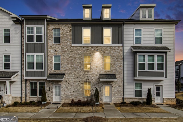 view of townhome / multi-family property