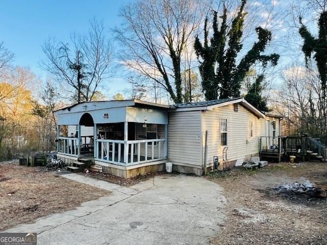 view of back of house