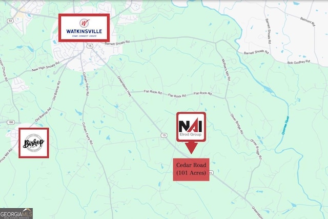 00 Cedar Rd, Watkinsville GA, 30677 land for sale