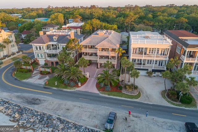 drone / aerial view