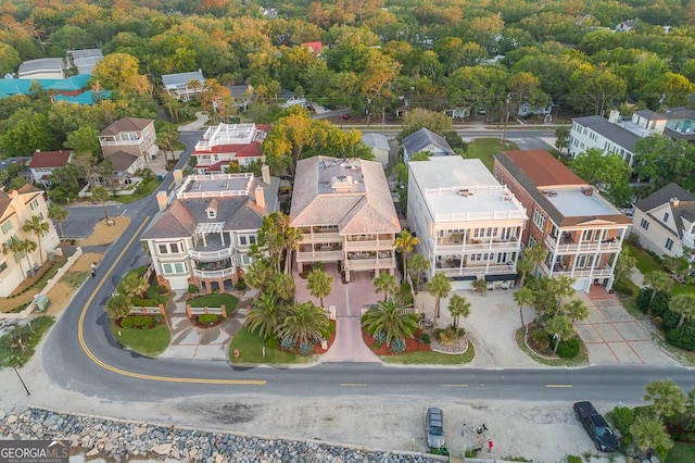 drone / aerial view