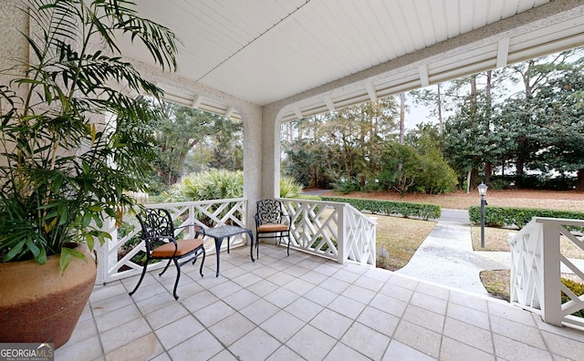 view of patio