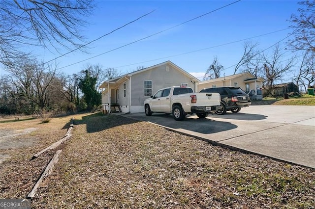 view of property exterior