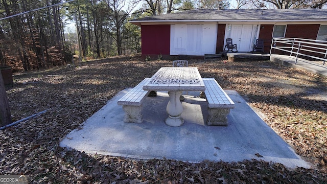 view of patio