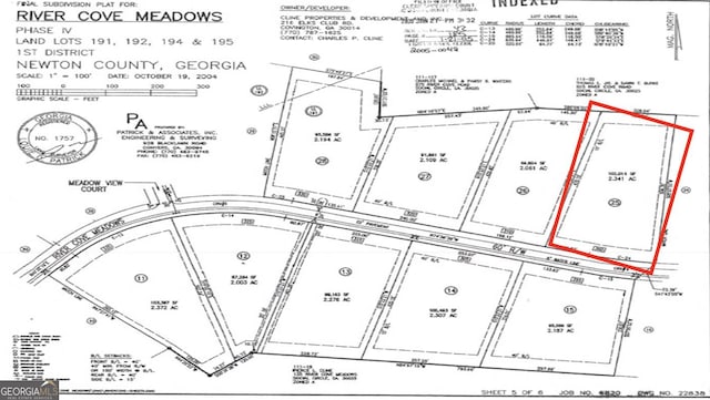 300 River Cove Mdws, Social Circle GA, 30025 land for sale