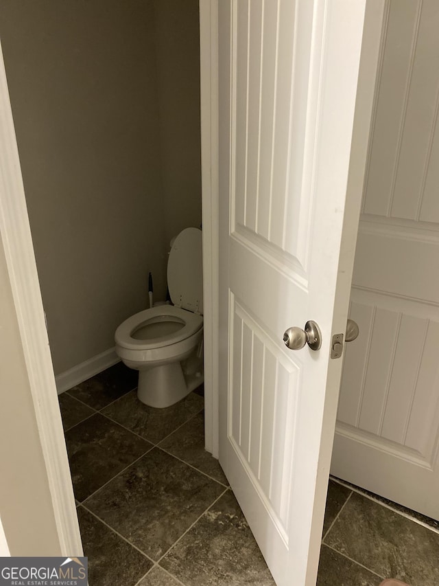 bathroom with toilet