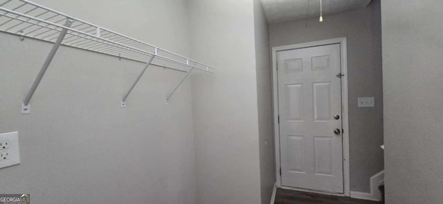 view of laundry room