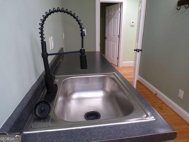 details featuring sink