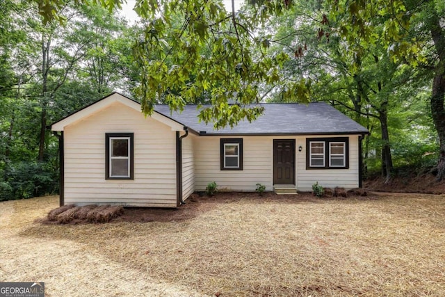 view of ranch-style house