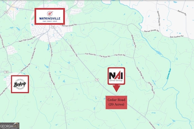 0 Cedar Rd, Watkinsville GA, 30677 land for sale